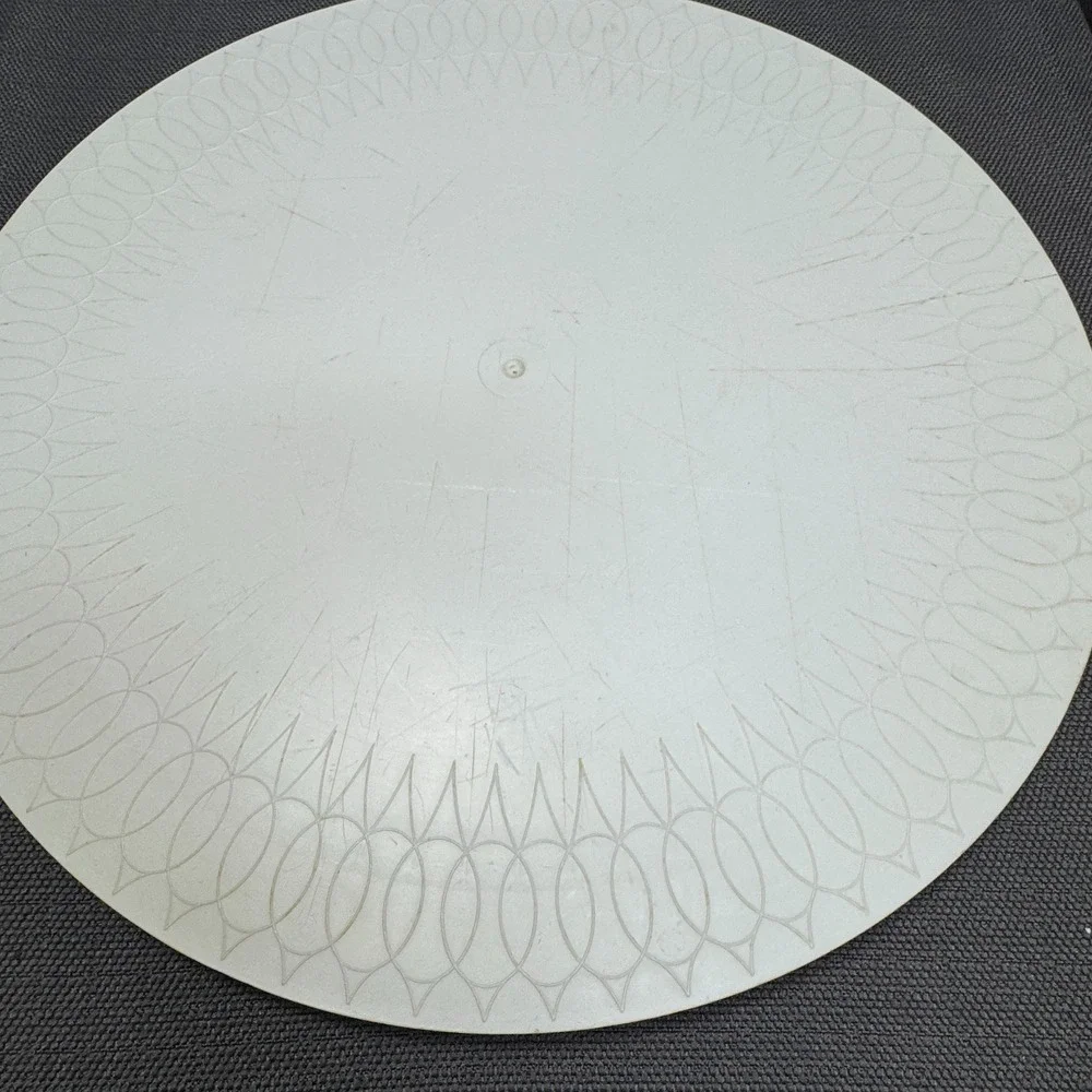 Two Vintage Wilton 10 inch Cake Separator Plates